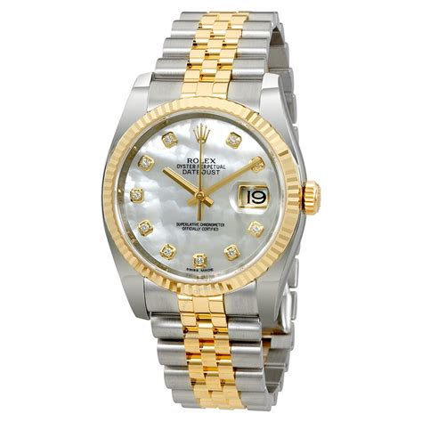 rolex oyster perpetual datejust pearl